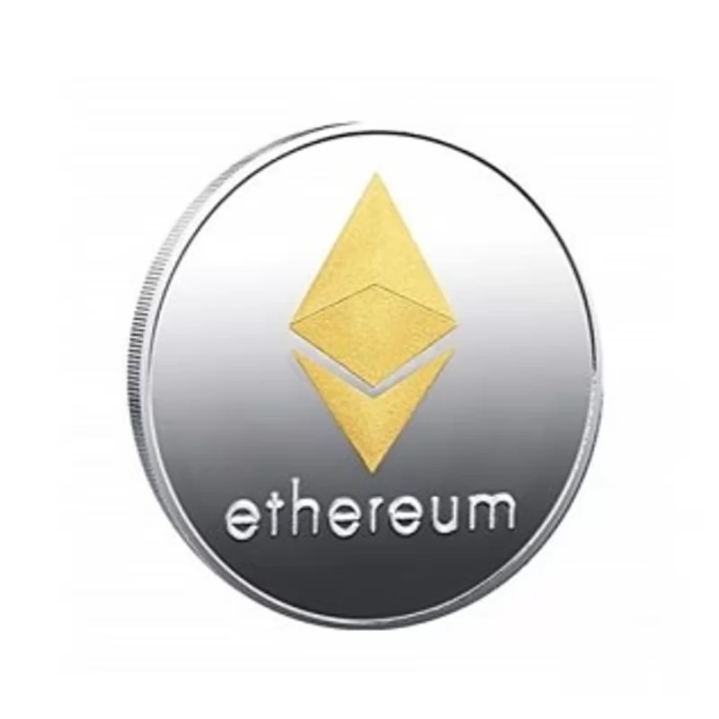 ETHEREUM ΑΣΗΜΕΝΙΟ ΜΕΤΑΛΛΙΚΟ ΝΟΜΙΣΜΑ