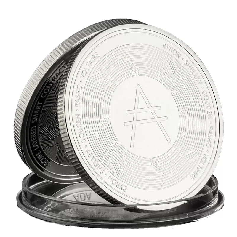 CARDANO (ADA) ΑΣΗΜΕΝΙΟ ΜΕΤΑΛΛΙΚΟ ΝΟΜΙΣΜΑ